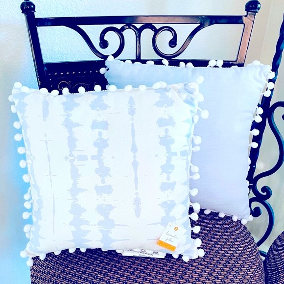 Target Other - Brand New Target Decorative Tie dye style blue Pillows Set of 2